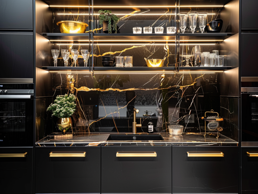 10 inspiracji na urządzenie mikroapartamentu w stylu glamour