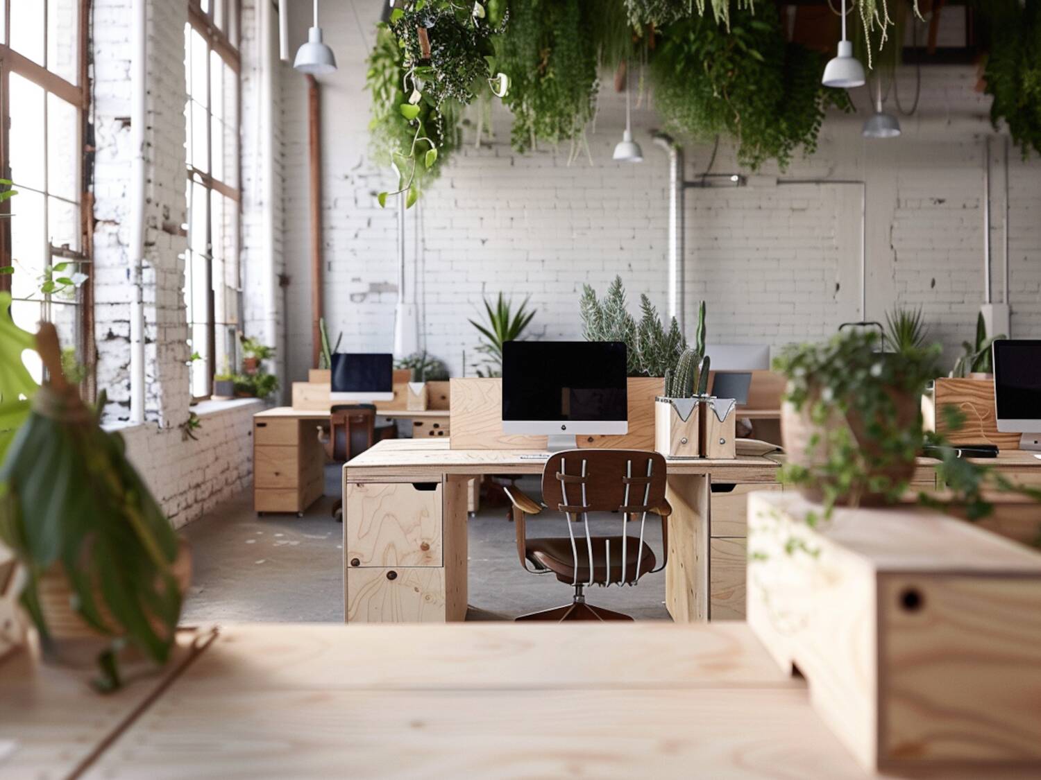 Jak wybrać ekologiczne biurka do przestrzeni open space