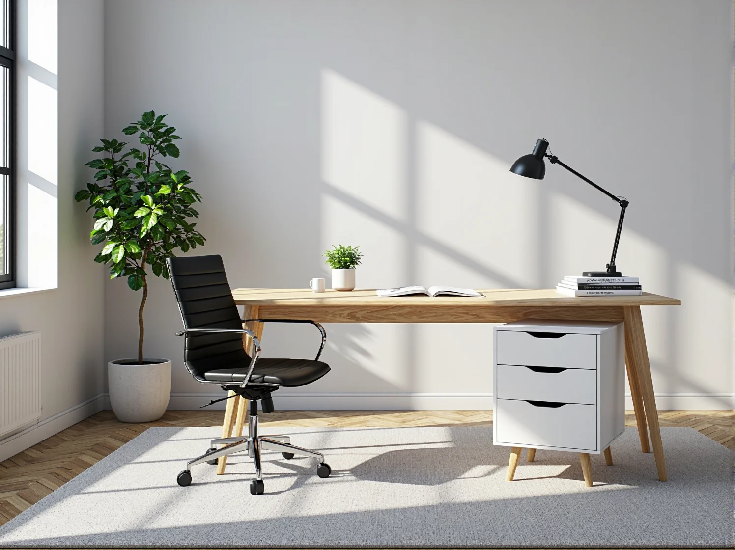 Cyfrowe rzemiosło: druk 3D nowoczesnego fotela o organicznym kształcie w pracowni.