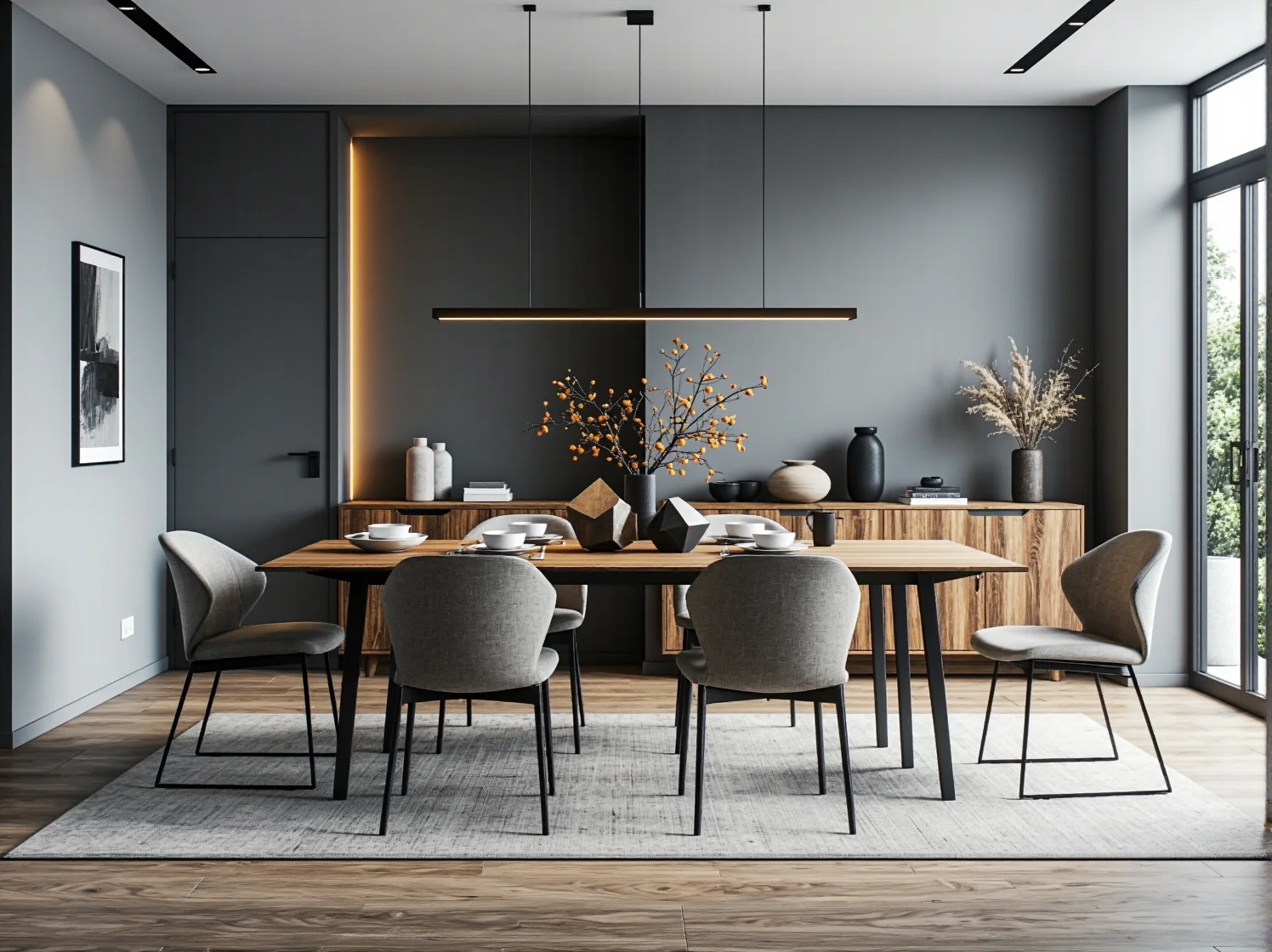 Cyfryzacja sprzedaży mebli: klient korzystający z aplikacji AR do aranżacji wnętrza na tablecie.