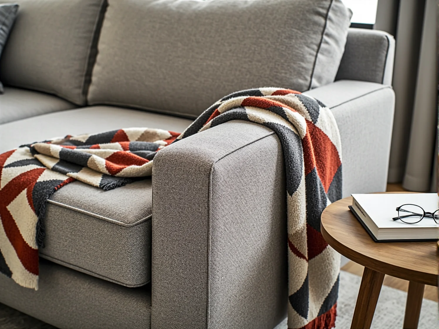 Wygodny mechanizm rozkładania sofy typu DL, szybka zamiana kanapy w łóżko dla gości.