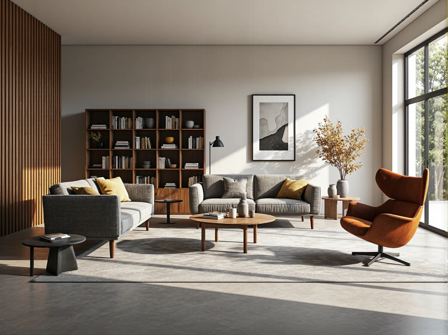 Stolik kawowy organiczny kształt drewniany do modnego salonu